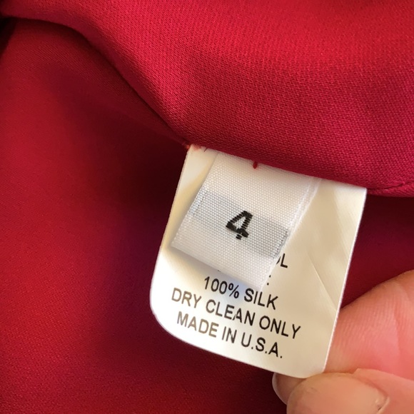 Sari Gueron Silk Cocktail Dress - Picture 7 of 11